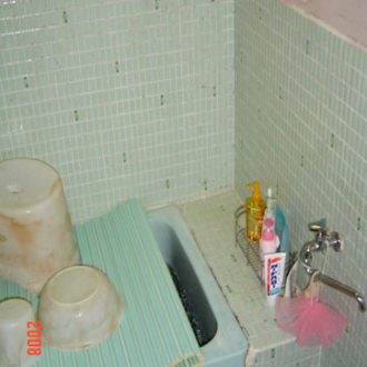 きれいなタイルの浴室工事
